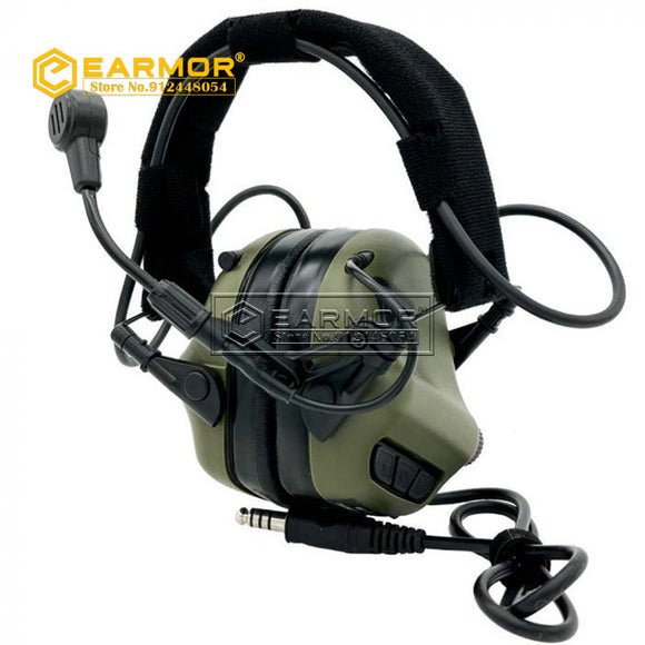 EARMOR M32-Mark3 MilPro Military Standard Headset - Cadet Greyn