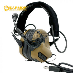 EARMOR M32-Mark3 MilPro Military Standard Headset - Cadet Greyn